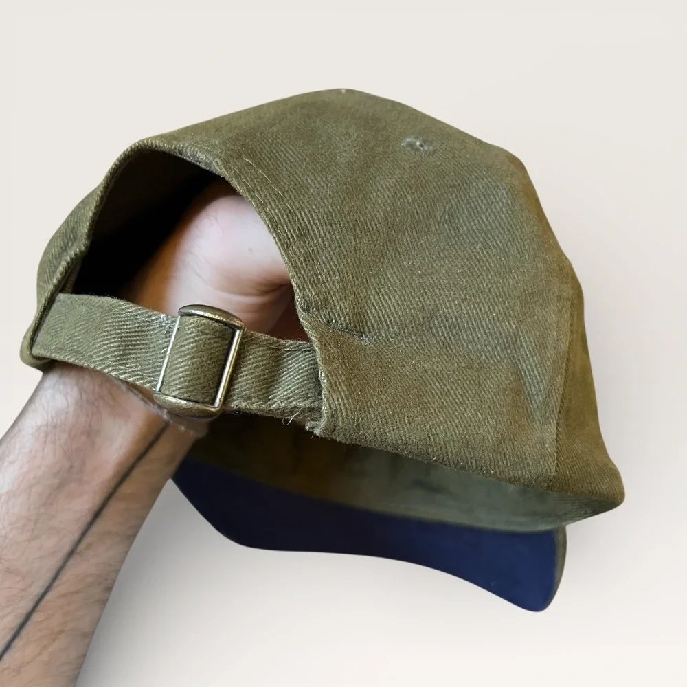 VTG‎ Marco Island Dad Cap J Hats OS Green Blue Florida Souvenir Canvas Strapback